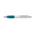 Branded Promotional SWAY PLASTIC BALL PEN in Petrol & Silver Pen From Concept Incentives.