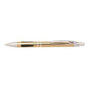 Branded Promotional LUCERNE ALUMINIUM METAL BALL PEN in Gold Pen From Concept Incentives.