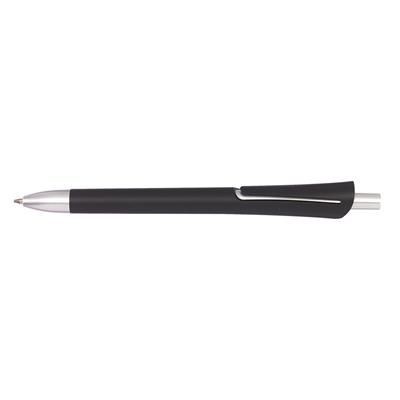 Branded Promotional OREGON BALL PEN in Black Pen From Concept Incentives.