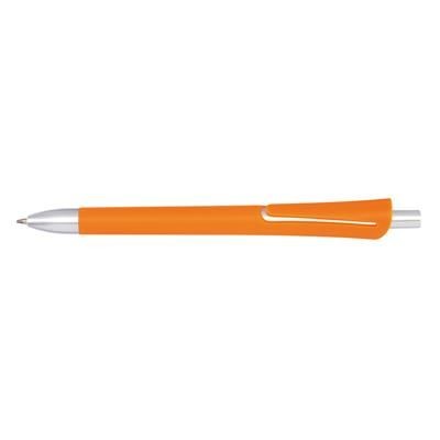 Branded Promotional OREGON BALL PEN in Orange Pen From Concept Incentives.