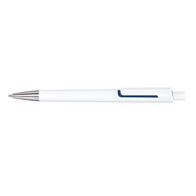 Branded Promotional MIAMI BALL PEN in White Pen From Concept Incentives.