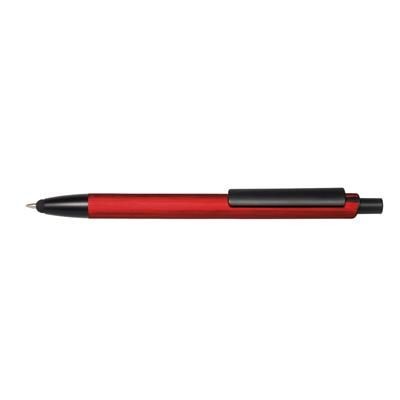 Branded Promotional GENEVA BALL PEN in Red Pen From Concept Incentives.