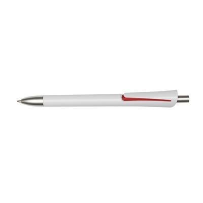 Branded Promotional OREGON BALL PEN in Red Pen From Concept Incentives.