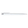 Branded Promotional VERMONT BALL PEN in Black-White Pen From Concept Incentives.