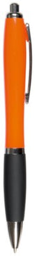 Branded Promotional SWAY BALL PEN in Orange & Black Pen From Concept Incentives.