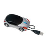 Branded Promotional PC TRACER RACING CAR SHAPE USB OPTICAL MOUSE Mouse From Concept Incentives.