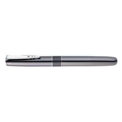 Branded Promotional PRECISE ROLLERBALL PEN in Silver Pen From Concept Incentives.