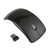 Branded Promotional ARC FOLDING OPTICAL CORDLESS COMPUTER MOUSE in Black Mouse From Concept Incentives.