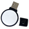 Branded Promotional CIRCLE USB FLASH DRIVE MEMORY STICK Memory Stick USB From Concept Incentives.