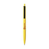 Branded Promotional SPARK PEN in Yellow Pen From Concept Incentives.