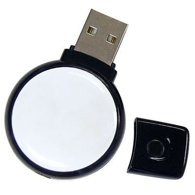 Branded Promotional DISC 2 USB FLASH DRIVE MEMORY STICK Memory Stick USB From Concept Incentives.