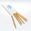 Branded Promotional GREEN & GOOD HALF SIZE COLOURING PENCIL PACK Colouring Set From Concept Incentives.