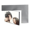 Branded Promotional ALUMINIUM METAL DOUBLE PHOTO FRAME in Silver & Black Photo Frame From Concept Incentives.