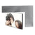 Branded Promotional ALUMINIUM METAL DOUBLE PHOTO FRAME in Silver & Black Photo Frame From Concept Incentives.