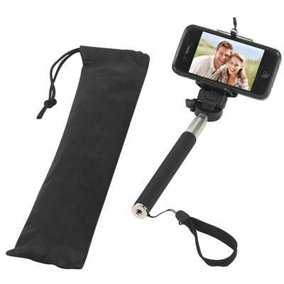 Branded Promotional HAND-HELD TELESCOPIC MONOPOD SELFIE STICK Selfie Stick From Concept Incentives.