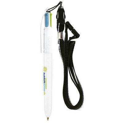 Branded Promotional BIC¬¨√Ü 4 COLOURS FASHION with Lanyard Pen From Concept Incentives.