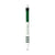 Branded Promotional STRIPER BALL PEN in Green Pen From Concept Incentives.