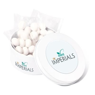 Branded Promotional TREAT TIN MINTS IMPERIALS Mints From Concept Incentives.