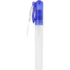 Branded Promotional HAND CLEANING SPRAY GEL PEN in Translucent Clear Transparent & Blue Soap From Concept Incentives.