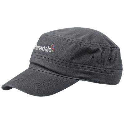Branded Promotional SAN DIEGO CAP in Grey Baseball Cap From Concept Incentives.