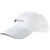 Branded Promotional ALLEY 6 PANEL COOL FIT SANDWICH CAP in White Solid Baseball Cap From Concept Incentives.