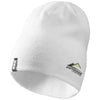 Branded Promotional LEVEL BEANIE in White Solid Hat From Concept Incentives.