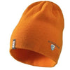 Branded Promotional LEVEL BEANIE in Orange Hat From Concept Incentives.