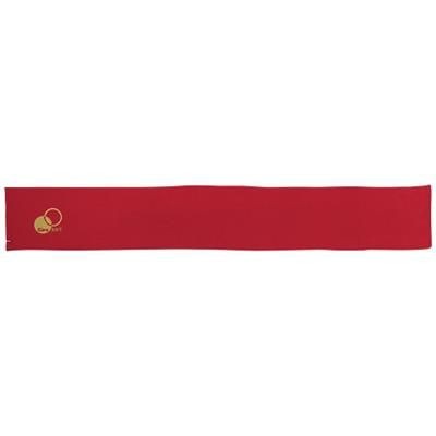 Branded Promotional REDWOOD SCARF in Red Scarf From Concept Incentives.