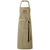 Branded Promotional VIERA APRON with 2 Pockets in Khaki Apron From Concept Incentives.