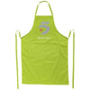 Branded Promotional VIERA APRON with 2 Pockets in Lime Apron From Concept Incentives.