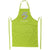 Branded Promotional VIERA APRON with 2 Pockets in Lime Apron From Concept Incentives.