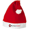 Branded Promotional CHRISTMAS HAT in Red-white Solid Hat From Concept Incentives.