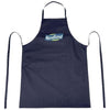 Branded Promotional REEVA 100% COTTON APRON with Tie-back Closure in Navy Apron From Concept Incentives.