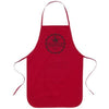 Branded Promotional GIADA COTTON CHILDRENS APRON in Red Apron From Concept Incentives.