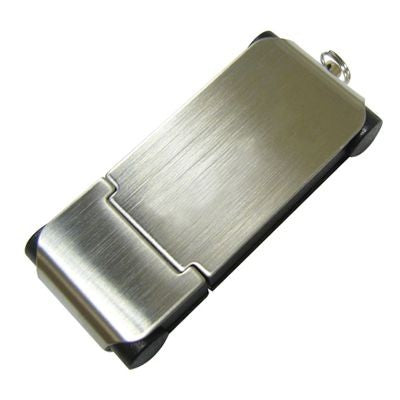 Branded Promotional PLATE 1 METAL USB FLASH DRIVE MEMORY STICK Memory Stick USB From Concept Incentives.