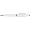 Branded Promotional CHARLES DICKENS TWIST ACTION BALL PEN in White Pen From Concept Incentives.