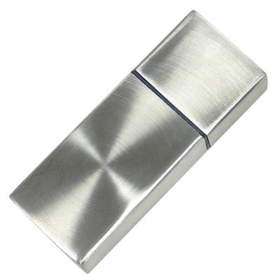 Branded Promotional SILVER METAL USB FLASH DRIVE MEMORY STICK Memory Stick USB From Concept Incentives.