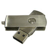 Branded Promotional METAL TWIST 2 USB FLASH DRIVE MEMORY STICK Memory Stick USB From Concept Incentives.