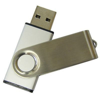 Branded Promotional TWIST 4 USB FLASH DRIVE MEMORY STICK Memory Stick USB From Concept Incentives.