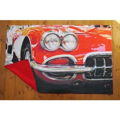 Branded Promotional DIGITAL PRINTED DOUBLE LAYER FLEECE BLANKET Blanket From Concept Incentives.