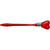 Branded Promotional FLASHING HEART BALL PEN in Red Pen From Concept Incentives.