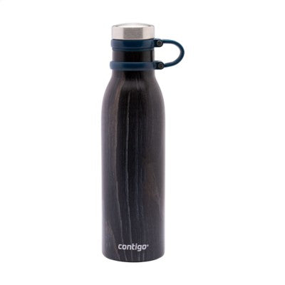 Branded Promotional CONTIGO¬Æ MATTERHORN DRINK BOTTLE in Indigo Wood Sports Drink Bottle From Concept Incentives.