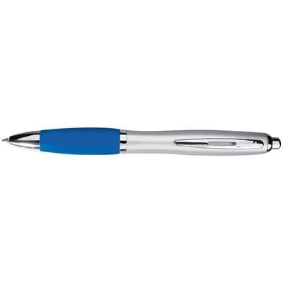 Branded Promotional BALL PEN with Satin Finish in Blue Pen From Concept Incentives.