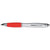 Branded Promotional BALL PEN with Satin Finish in Red Pen From Concept Incentives.