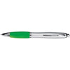 Branded Promotional BALL PEN with Satin Finish in Green Pen From Concept Incentives.