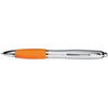 Branded Promotional BALL PEN with Satin Finish in Orange Pen From Concept Incentives.