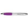 Branded Promotional BALL PEN with Satin Finish in Violet Pen From Concept Incentives.