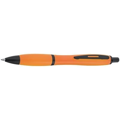 Branded Promotional BALL PEN in Orange Pen From Concept Incentives.