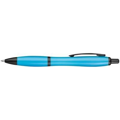 Branded Promotional BALL PEN in Light Blue Pen From Concept Incentives.