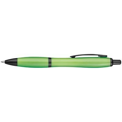 Branded Promotional BALL PEN in Apple Green Pen From Concept Incentives.